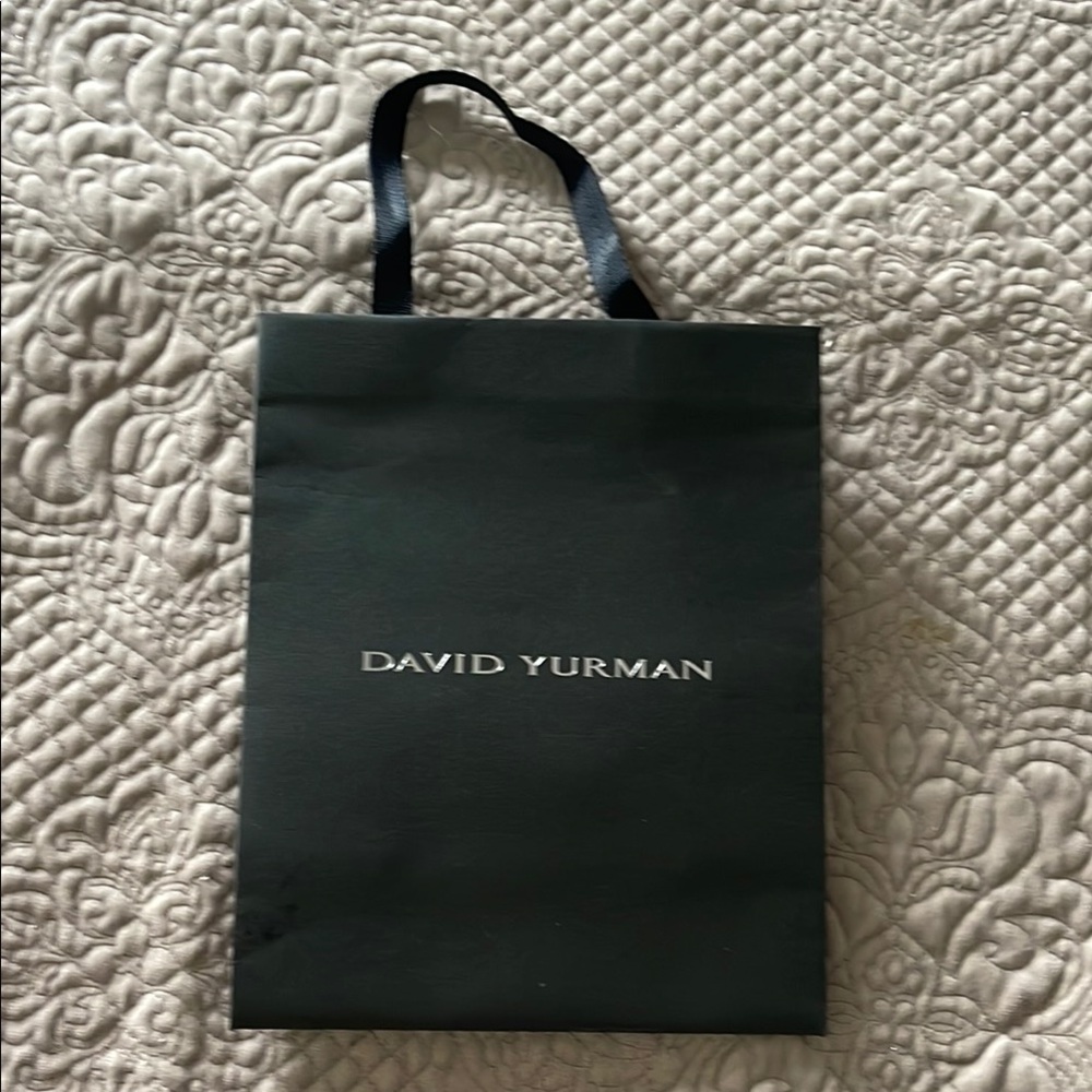 David Yurman Black Shopping Bag